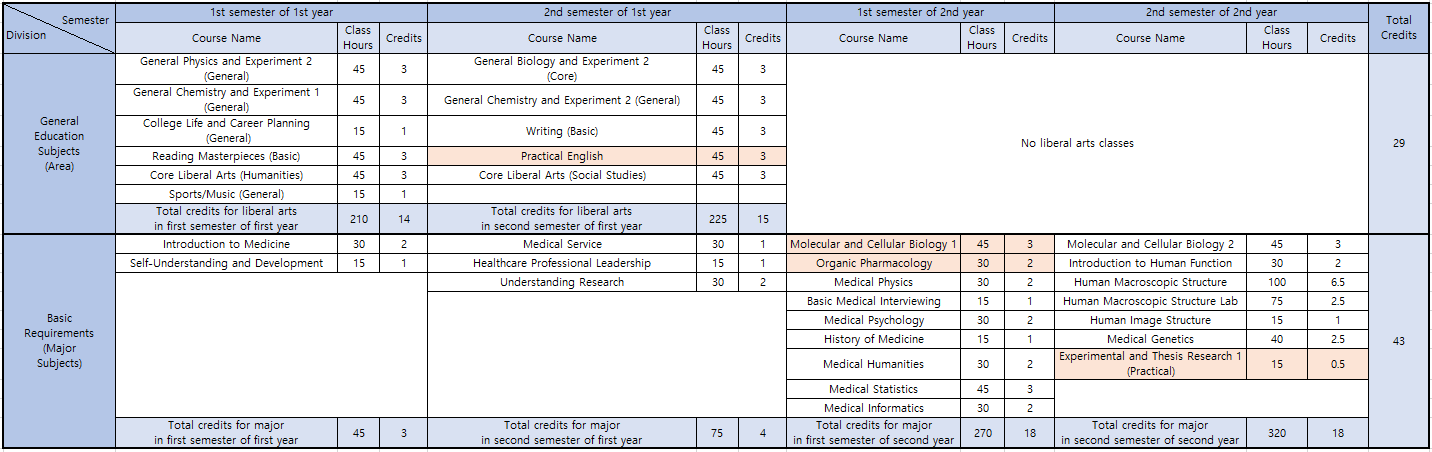 Curriculum