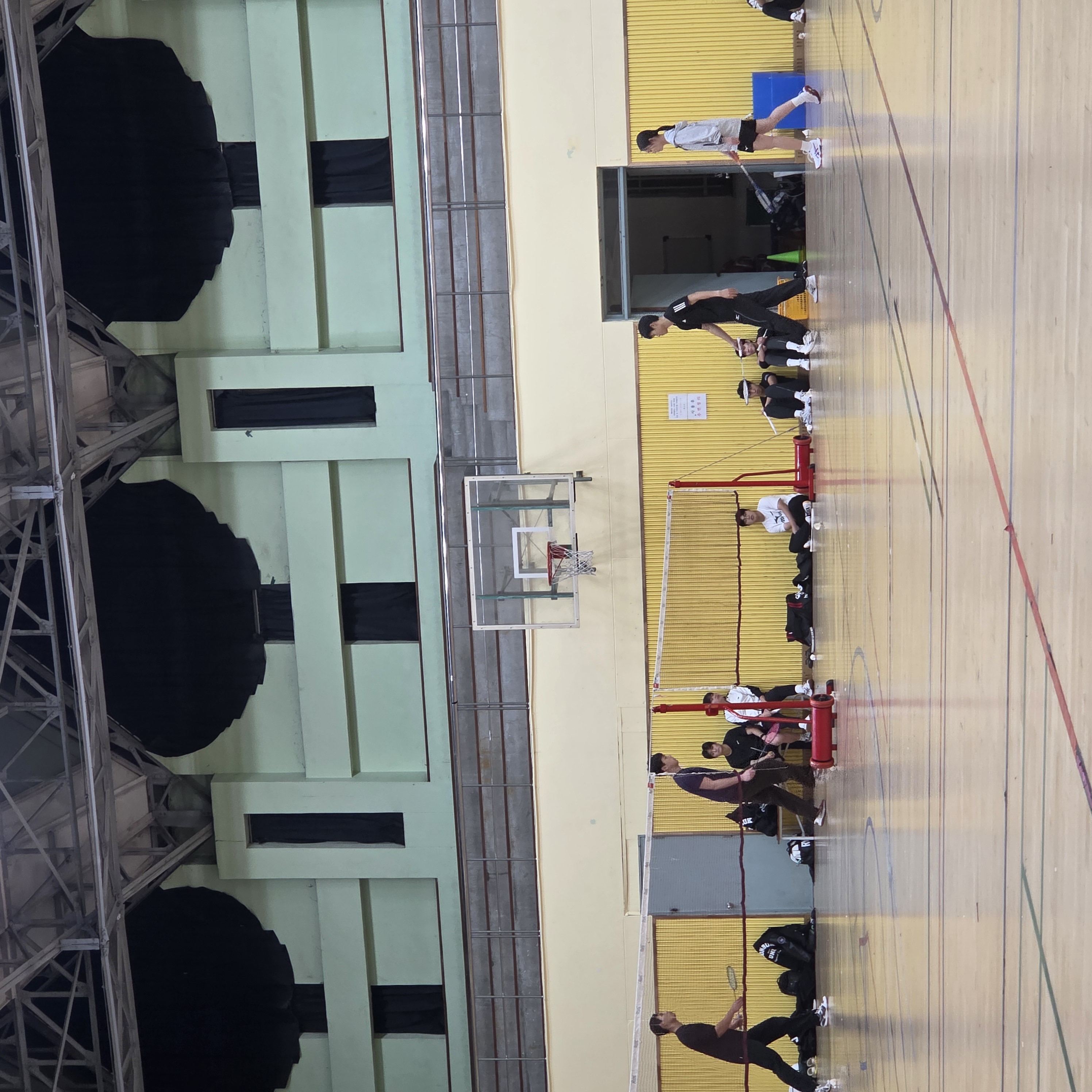 Friendly Badminton Match Between the Departments of Sports Science and Physical Education 1th attached image